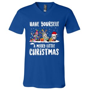 Funny Have Yourself A Merry Little Christmas Gift V-Neck T-Shirt