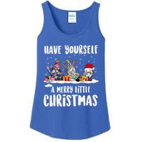 Funny Have Yourself A Merry Little Christmas Gift Ladies Essential Tank