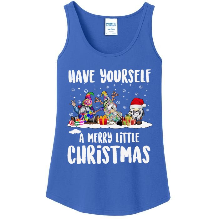 Funny Have Yourself A Merry Little Christmas Gift Ladies Essential Tank