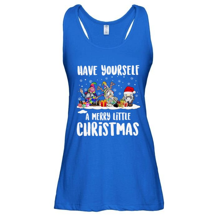 Funny Have Yourself A Merry Little Christmas Gift Ladies Essential Flowy Tank