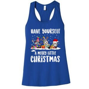 Funny Have Yourself A Merry Little Christmas Gift Women's Racerback Tank