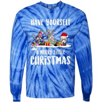 Funny Have Yourself A Merry Little Christmas Gift Tie-Dye Long Sleeve Shirt