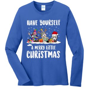 Funny Have Yourself A Merry Little Christmas Gift Ladies Long Sleeve Shirt