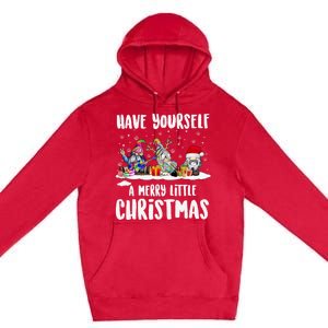 Funny Have Yourself A Merry Little Christmas Gift Premium Pullover Hoodie