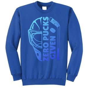 Funny Hockey Zero Pucks Given Ice Hockey Gift Sweatshirt