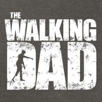 Funny Halloween Zombie For Dad Father Spooky Scary Cotton Canvas Backpack
