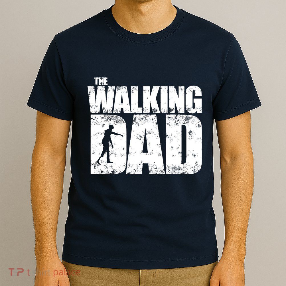 Funny Halloween Zombie For Dad Father Spooky Scary T-Shirt