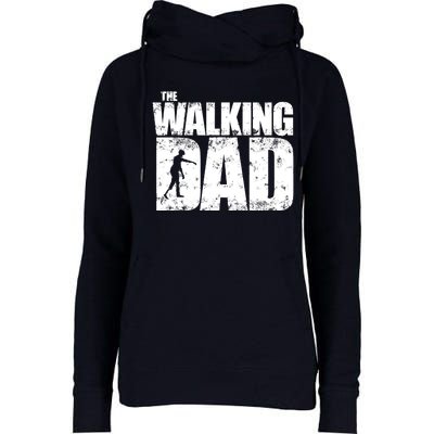 Funny Halloween Zombie For Dad Father Spooky Scary Womens Funnel Neck Pullover Hood