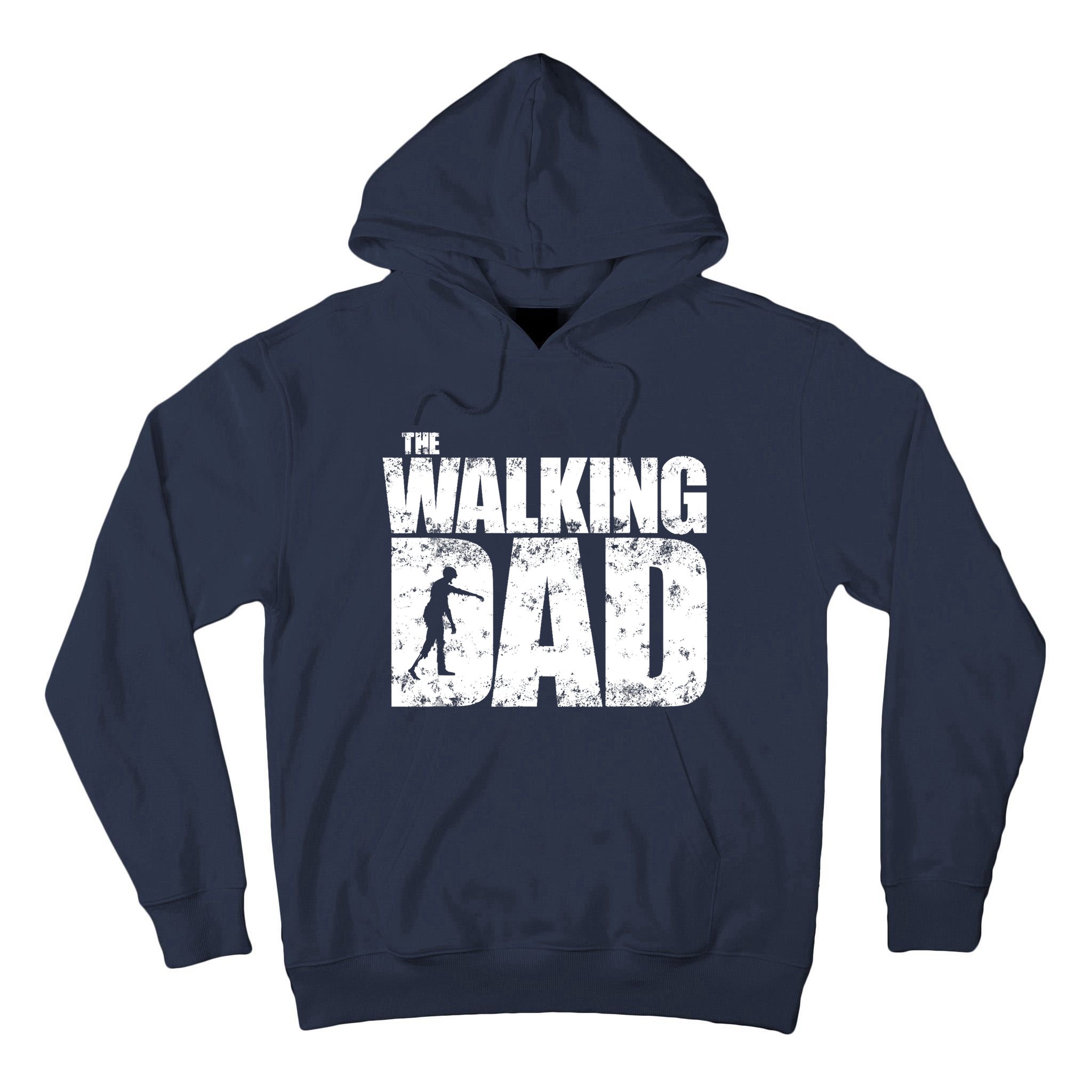 Funny Halloween Zombie For Dad Father Spooky Scary Tall Hoodie
