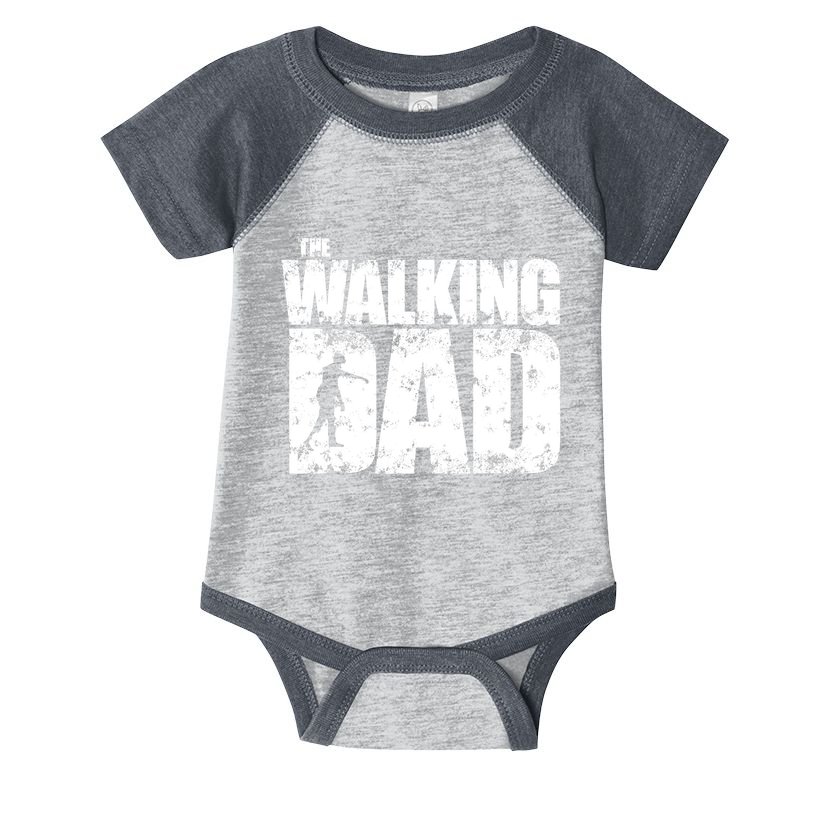Funny Halloween Zombie For Dad Father Spooky Scary Infant Baby Jersey Bodysuit