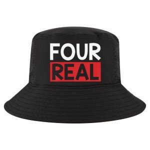 Funny Im 4 Years Old Birthday Four Real Cool Comfort Performance Bucket Hat