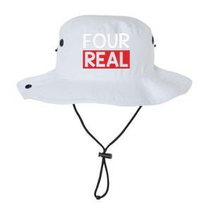 Funny Im 4 Years Old Birthday Four Real Legacy Cool Fit Booney Bucket Hat