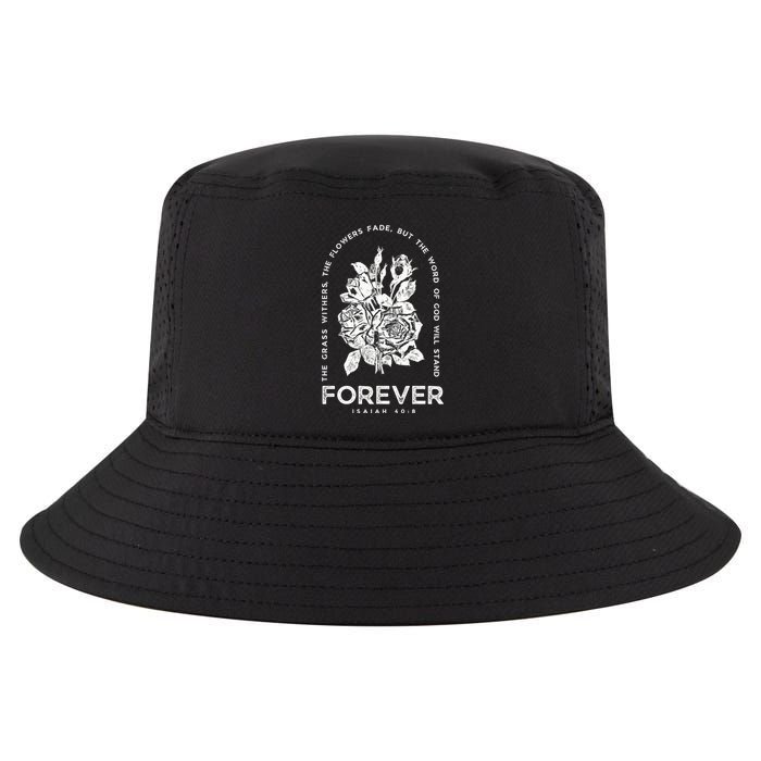 Forever Isaiah 40:8 Cool Comfort Performance Bucket Hat
