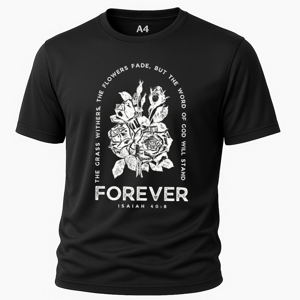 Forever Isaiah 40:8 Cooling Performance Crew T-Shirt