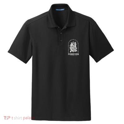 Forever Isaiah 40:8 Dry Zone Grid Polo
