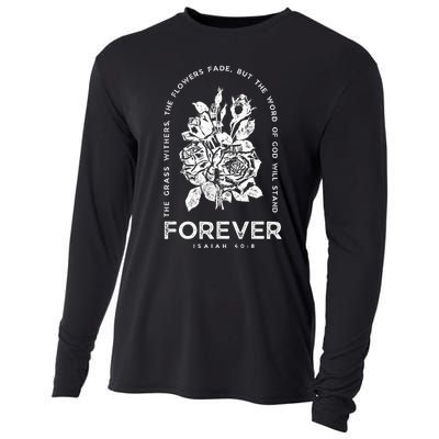 Forever Isaiah 40:8 Cooling Performance Long Sleeve Crew