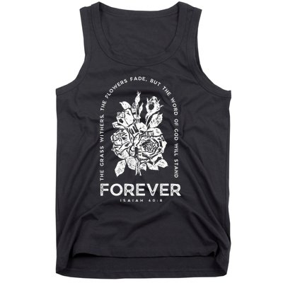 Forever Isaiah 40:8 Tank Top