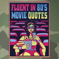 Fluent In 80s Movie Quotes Retro Legacy Tie Dye Trucker Hat