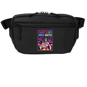 Fluent In 80s Movie Quotes Retro Crossbody Pack