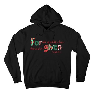 Forgiven Isaiah 96 Christmas Holidays Hoodie