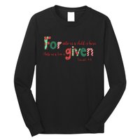 Forgiven Isaiah 96 Christmas Holidays Long Sleeve Shirt