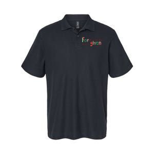 Forgiven Isaiah 96 Christmas Holidays Softstyle Adult Sport Polo