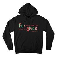 Forgiven Isaiah 96 Christmas Holidays Tall Hoodie