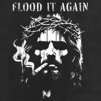 Flood It Again Funny Saying Boss Jesus Meme Lover 11oz C Handle Ceramic Mug