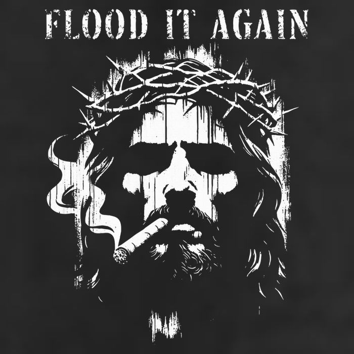 Flood It Again Funny Saying Boss Jesus Meme Lover 11oz C Handle Ceramic Mug