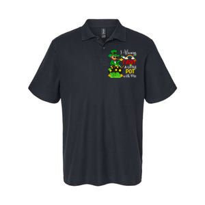 Funny I Always Carry A Little Pot With Me St Patricks Day Softstyle Adult Sport Polo