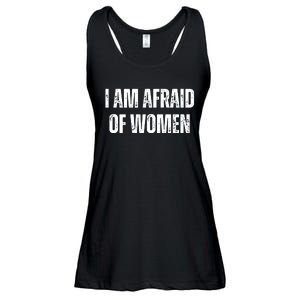 Funny I Am Afraid Of Ladies Essential Flowy Tank