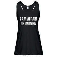 Funny I Am Afraid Of Ladies Essential Flowy Tank