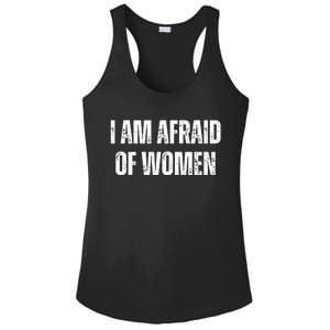 Funny I Am Afraid Of Ladies PosiCharge Competitor Racerback Tank