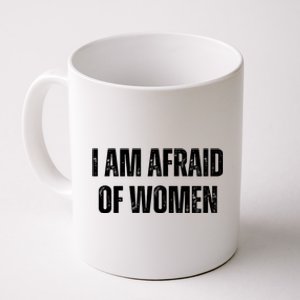 Funny I Am Afraid Of Coffee Mug