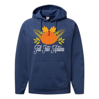 Fall Into Autumn Performance Fleece Hoodie