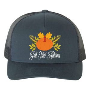 Fall Into Autumn Yupoong Adult 5-Panel Trucker Hat