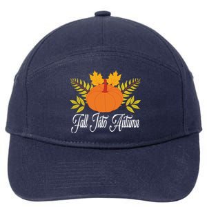 Fall Into Autumn 7-Panel Snapback Hat