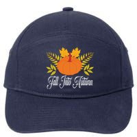 Fall Into Autumn 7-Panel Snapback Hat