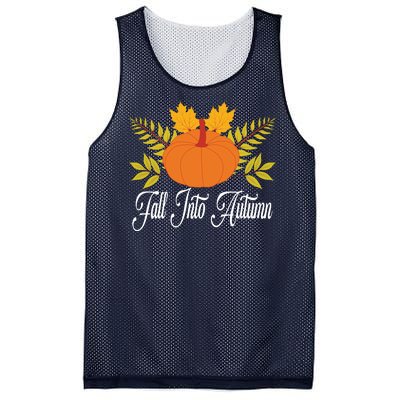 Fall Into Autumn Mesh Reversible Basketball Jersey Tank