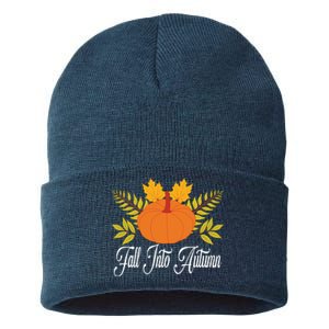 Fall Into Autumn Sustainable Knit Beanie