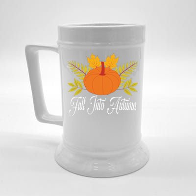 Fall Into Autumn Beer Stein