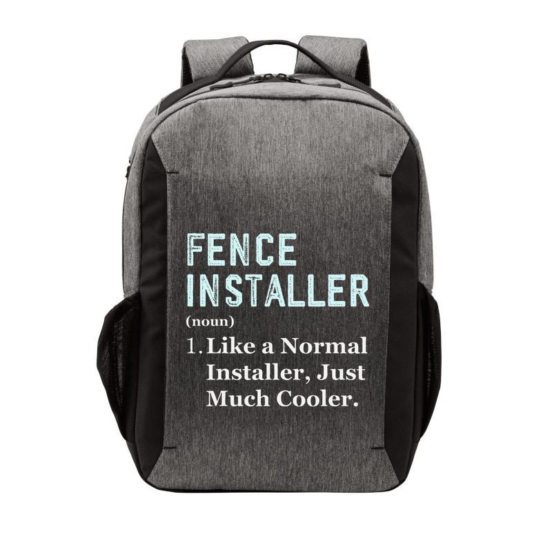 Fence Installer Application Day Funny Saying Fence Installer Vector Backpack
