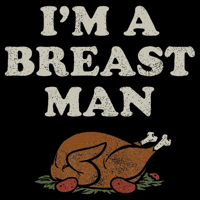 Funny Im A Breast Man Turkey Thanksgiving Impact Tech Backpack