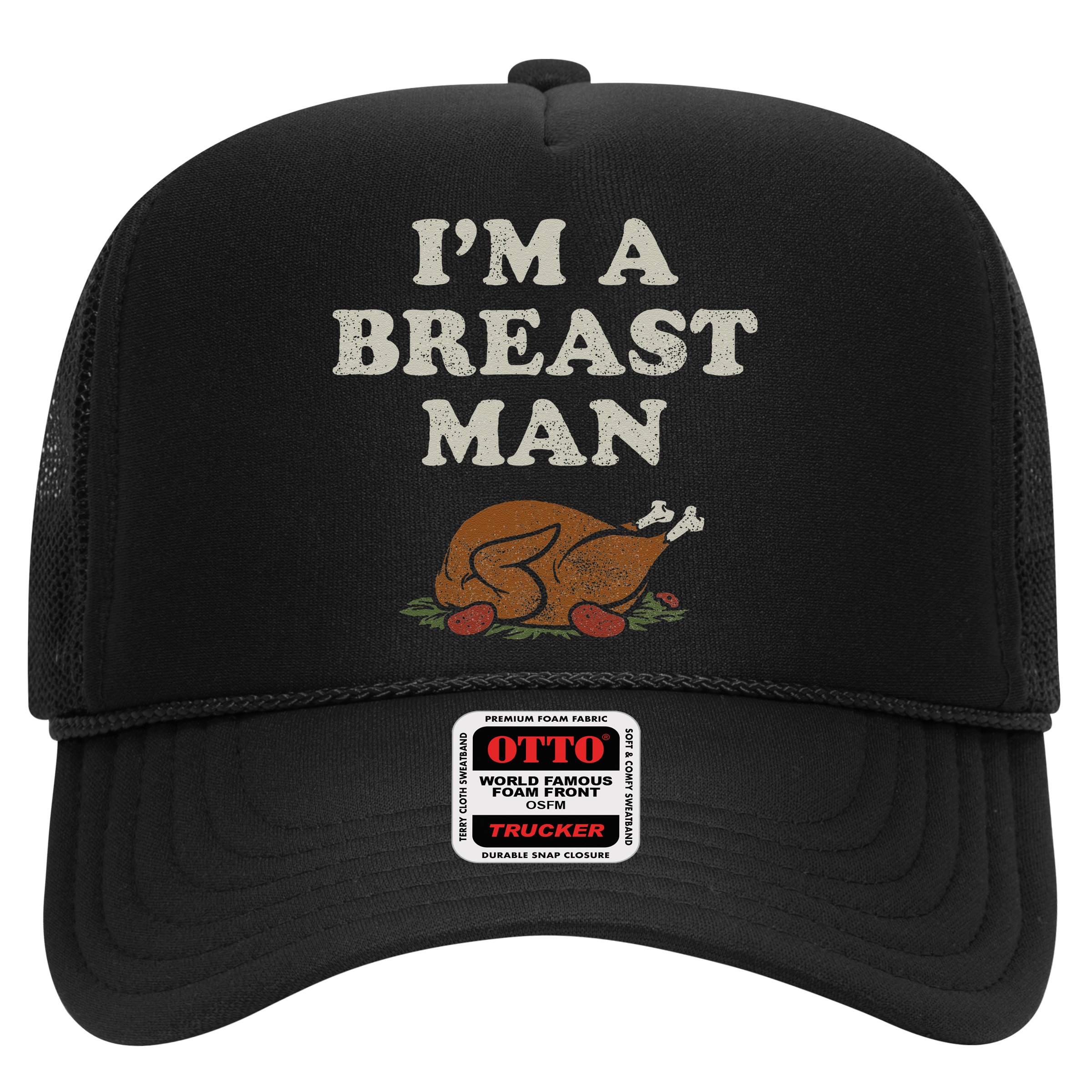 Funny Im A Breast Man Turkey Thanksgiving Hat