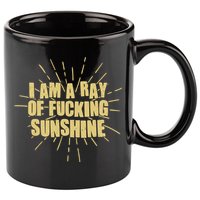 Funny I Am A Ray Of Fucking Sunshine 11oz C Handle Ceramic Mug