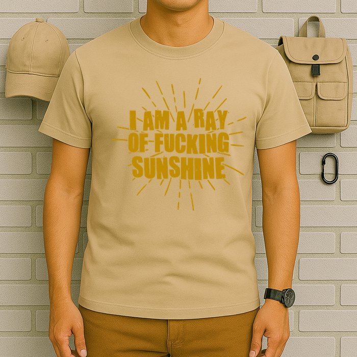 Funny I Am A Ray Of Fucking Sunshine T-Shirt