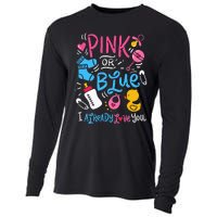 Funny I Already Love You Gender Reveal Cooling Performance Long Sleeve Crew