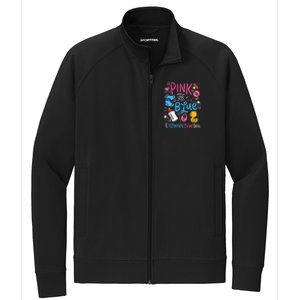 Funny I Already Love You Gender Reveal Stretch Full-Zip Cadet Jacket