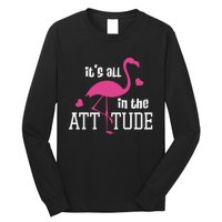 Flamingo It's All In The Attitude Long Sleeve Shirt