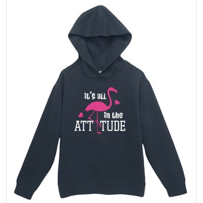 Flamingo It's All In The Attitude Urban Pullover Hoodie